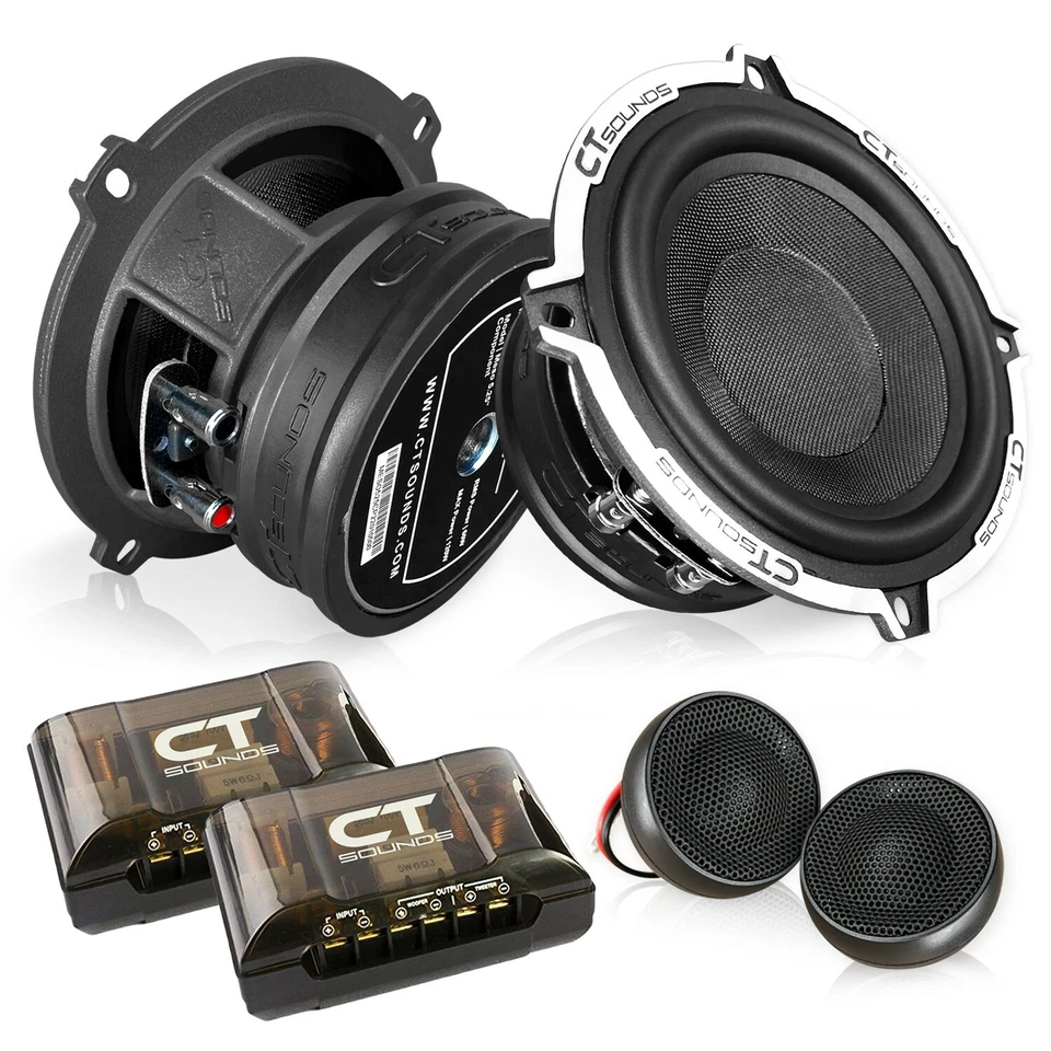 CT Sounds Meso 5.25" 240 Watt 2-Way Premium Component Car Speaker Set - Image 1 of 4