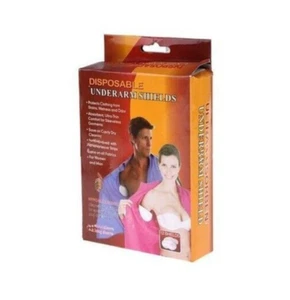 12pcs Disposable Underarm Shields Self-adhesive Armpit Cotton Sweat Pads White - Picture 1 of 6