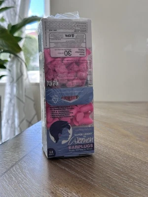 Lot Of 84 Pairs - R-01757 Super Leight Women's Ear Plugs Pink - NRR 30 Earplugs - Image 1 of 2