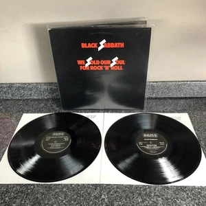 2LP BLACK SABBATH WE SOLD OUR SOUL FOR ROCK ‘N’ ROLL UK 1ST PRESS 1975 EX/EX - Picture 1 of 17