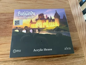 Castles of Burgundy Special Edition Acrylic Hexes new Sealed - Picture 1 of 2