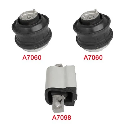 3x Montaje de motor y transmisión apto para Mercedes-Benz CLK320 1998-2003 3,2 L A7098 Foto 1 de 4