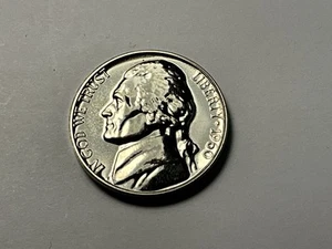 1960 5c Doubled Die Reverse Proof Jefferson Nickel #2014 - Picture 1 of 7