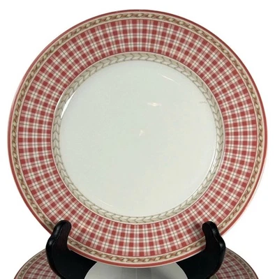 "Lote de 4 placas Royal Doulton Studio Provence Rouge 8 7/8"" 3 diseños 2001" Foto 1 de 4