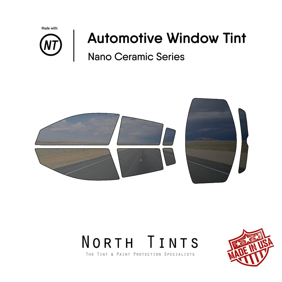 Película de tinte de ventana precortada nano cerámica vidrio automotriz para Acura ZDX 2010-2013 Foto 1 de 4