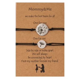  Armband Mutter Eltern-Kind Löwenzahn Passendes Passender Armreif - Bild 1 von 12