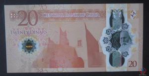 Libya 20 Dinars 2025 UNC pick 87a - Imagen 1 de 2