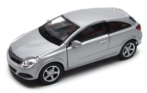 Welly 2005 Opel Astra GTC Silver Metallic 1:34 1:39 Scales 4.5 Inch Car in Box - Picture 1 of 8