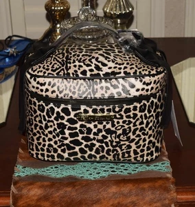 Borsa donna cosmetica nuova di Betsey Johnson stampa tigre - Foto 1 di 8
