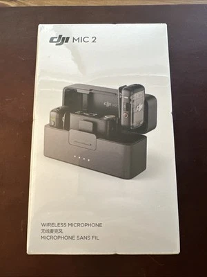 New DJI Mic 2 2-Person Compact Digital Wireless Microphone System - SEALED - Image 1 of 4