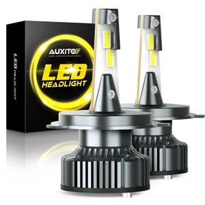 AUXITO H4 9003 LED Headlight Bulb Conversion Kit High Lo Beam Super Bright Y13 A - Picture 1 of 11