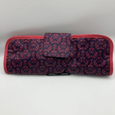 Розовый/фиолетовый дорожный чехол для завивки утюгом 11,5 дюйма - Изображение 1 из 3