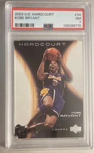 2003 Upper Deck Hardcourt Kobe Bryant #34 PSA 7 LA Lakers - Bild 1 von 3