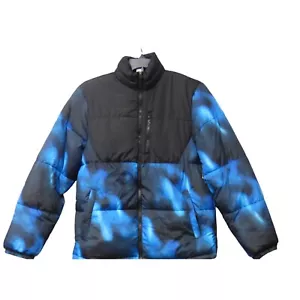 Giacca tampone Xersion da uomo $100,00 blu nero, piccola - Foto 1 di 10