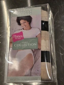 VTG 1999 Hanes Her Way Cotton Hi-Cut Silky Panties Underwear 6 Pairs, Size 5 NEW - Picture 1 of 6