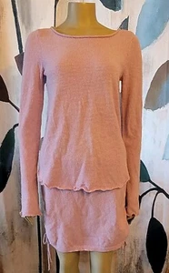 Free People Beach Cabo Lilac Sweater Skirt Set Size Medium New With Tags - Picture 1 of 7