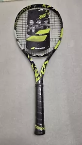 Babolat Pure Aero 2023 (300Gram) 100in² grip 2 4 1/4 Strung. Brand New. Alcaraz - Picture 1 of 10