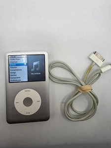 Apple iPod Classic 6th Generation 160 GB Silver A1238 Tested Working - Imagen 1 de 4
