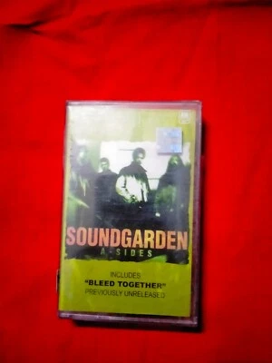 Soundgarden A Sides RARE orig Cassette tape INDIA indian Sealed 2003 - Image 1 of 3