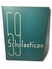 High School Yearbook Erie Pennsylvania PA St Benedict Academy Scholastican 1959