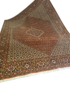 Perserteppich Orientteppich Handgeknüpfter Teppich Bidjar 354x247cm - Bild 1 von 22