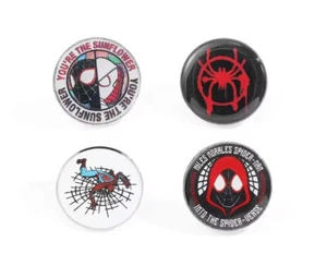 Marvel Spider-Man Character Pins/Badges Peter Parker Miles Morales Gwen Stacy - Picture 1 of 17