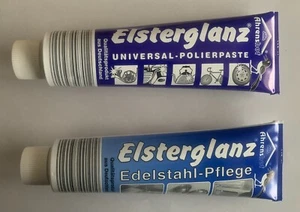 Elsterglanz 2er SET XXL 2x150ml Tube Universal und Edelstahl-Pflege - Bild 1 von 1