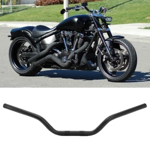 Manillar negro de 1" de arrastre para motocicleta Yamaha Road Star Midnight Warrior XV1700 - Imagen 1 de 14