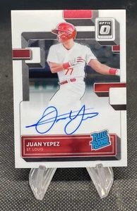 2022 Panini Donruss Optic Juan Yepez Rated Rookie Autograph St. Louis Cardinals - Bild 1 von 1