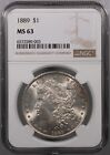 1889-P Morgan Dollar $1 NGC MS63
