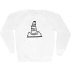 Traffic Cone Adult Sweatshirt  Sweater  Jumper Sw026343