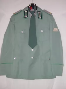 Volkspolizei Uniformjacke Ausgang Unterleutnant 1-rhg. sg48-1 und Binder - Bild 1 von 1