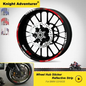 For BMW G310GS Motorcycle Wheel Rim Reflective Decal Sticker - Imagen 1 de 13