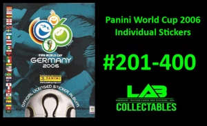 Panini World Cup 2006 Individual Stickers #201-400 (Read Description) - Picture 1 of 1
