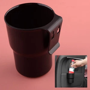 Universal Car Truck Cup Holder Drink Bottle Air Vent Door Mount Stand Black - Picture 1 of 5