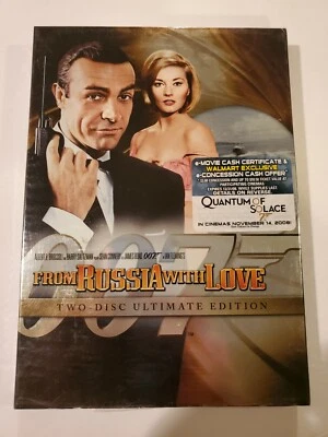 From Russia with Love DVD 2-Disc Ultimate Edition Sean Connery 007 NEW - Image 1 of 4