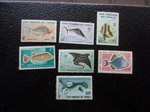 COTE DES SOMALIS - timbre yvert/tellier n° 292/296 300 302 n** MNH (BEN) - Imagen 1 de 2