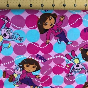 Dora Best Friends 100% cotton fabric sold by the yard #135 - Picture 1 of 1