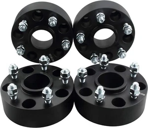 4pc 5x5 Hubcentric Wheel Spacer 2 Inch 14x1.5 Studs for Jeep JL JLU WK2 JT 5x127 - Picture 1 of 7