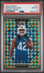2023 Mosaic Dorian Williams Tesselation #11/15 - PSA 10 - Bild 1 von 2