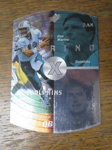 1998 Upper Deck SPx Dan Marino Die Cut Hologram #25 Football Card - Picture 1 of 8