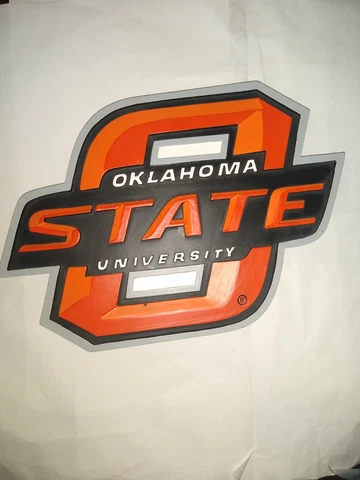 Oklahoma State University 3D Wall Plaque 11" X 8.25" X .75" Cover