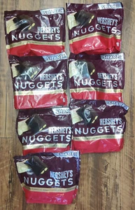 7 ct Hershey's Nuggets Milk Chocolate with Almonds Candy, Share Pack 10.1 oz - Picture 1 of 1