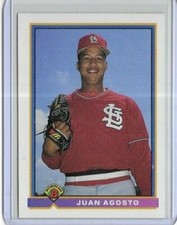 1991 Bowman #402 Juan Agosto St. Louis Cardinals