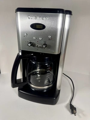 Cuisinart DCC-1200 12-Cup Programmable Coffee Maker Stainless Tested Cleaned - Image 1 of 4