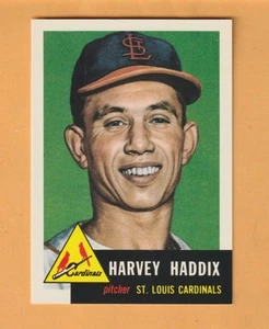 Harvey Haddix Cardenales de San Luis 1991 Topps Archives '53 #273 South Vienna Ohio - Imagen 1 de 2