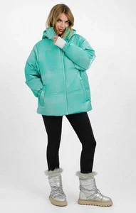 ASOS 4505 Giacca da sci donna blu chiusura zip prezzo consigliato £110 - Foto 1 di 19