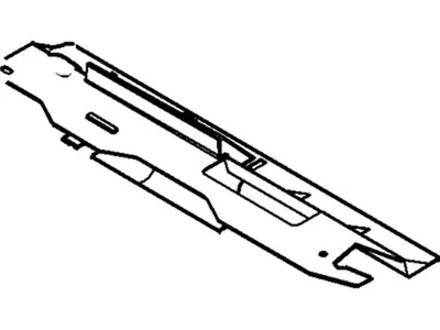 Genuine Ford 2008-2019 E-350 Super Duty E-150 E-250 Upper Baffle 8C2Z-8327-C - Изображение 1 из 4