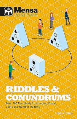 Mensa Riddles & Conundrums: Over 100 visual, - Paperback, by Carlton - Very Good Foto 1 de 2