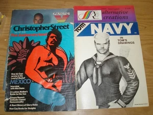 Tom of Finland rare vintage Navy in Tom's Drawings book + magazine/catalog - Picture 1 of 4